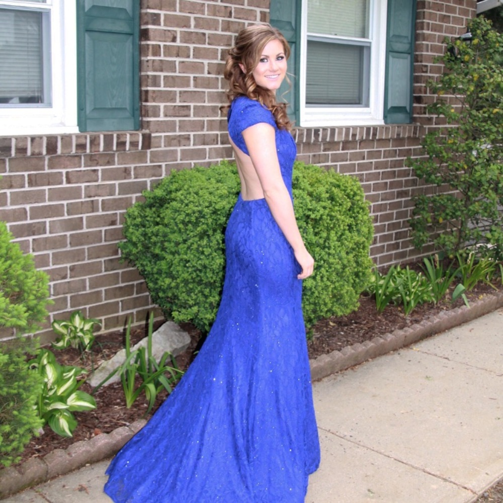Blue Prom Dress